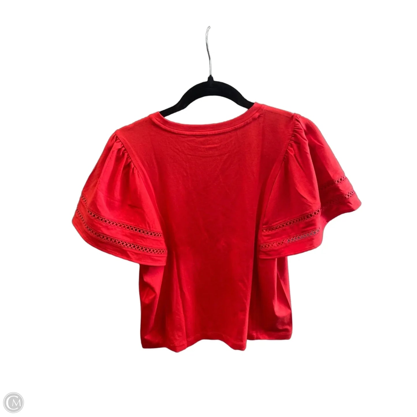 Top Short Sleeve By Time And Tru In Red, Size: M
