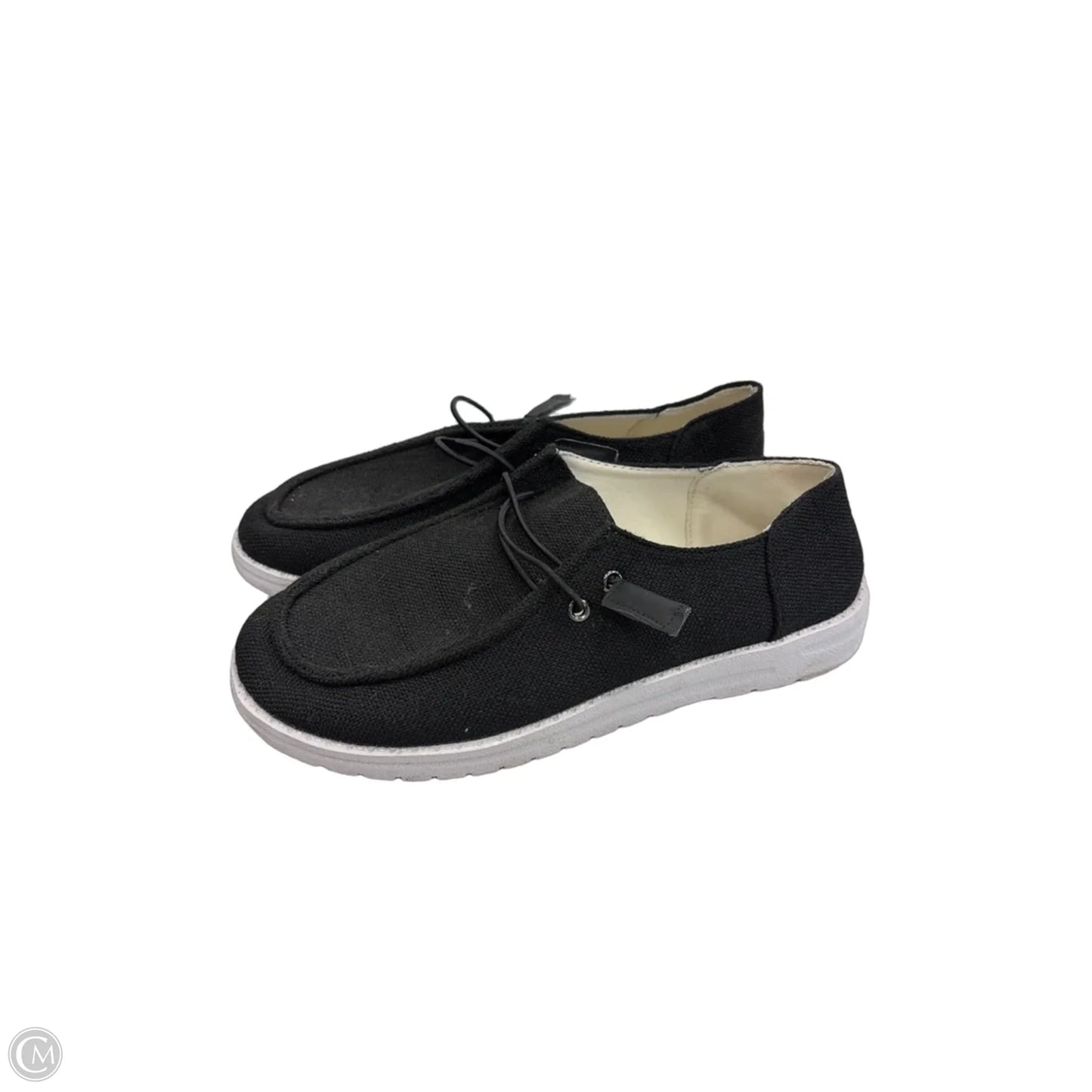 Shoes Flats By Clothes Mentor In Black, Size: 8