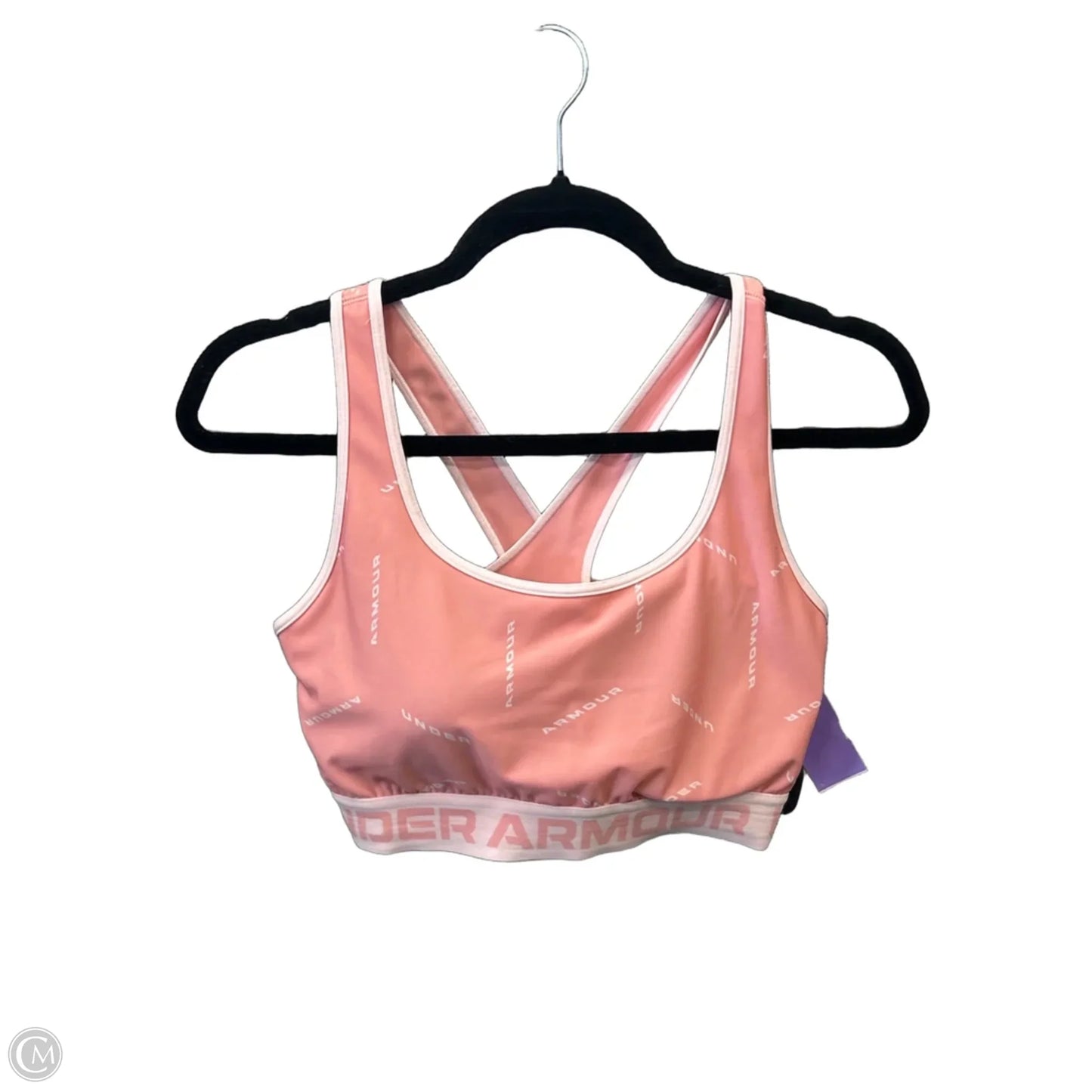 Athletic Bra By Under Armour In Pink, Size: Xl