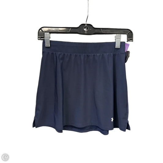 Athletic Skirt By Under Armour In Blue, Size: Xs