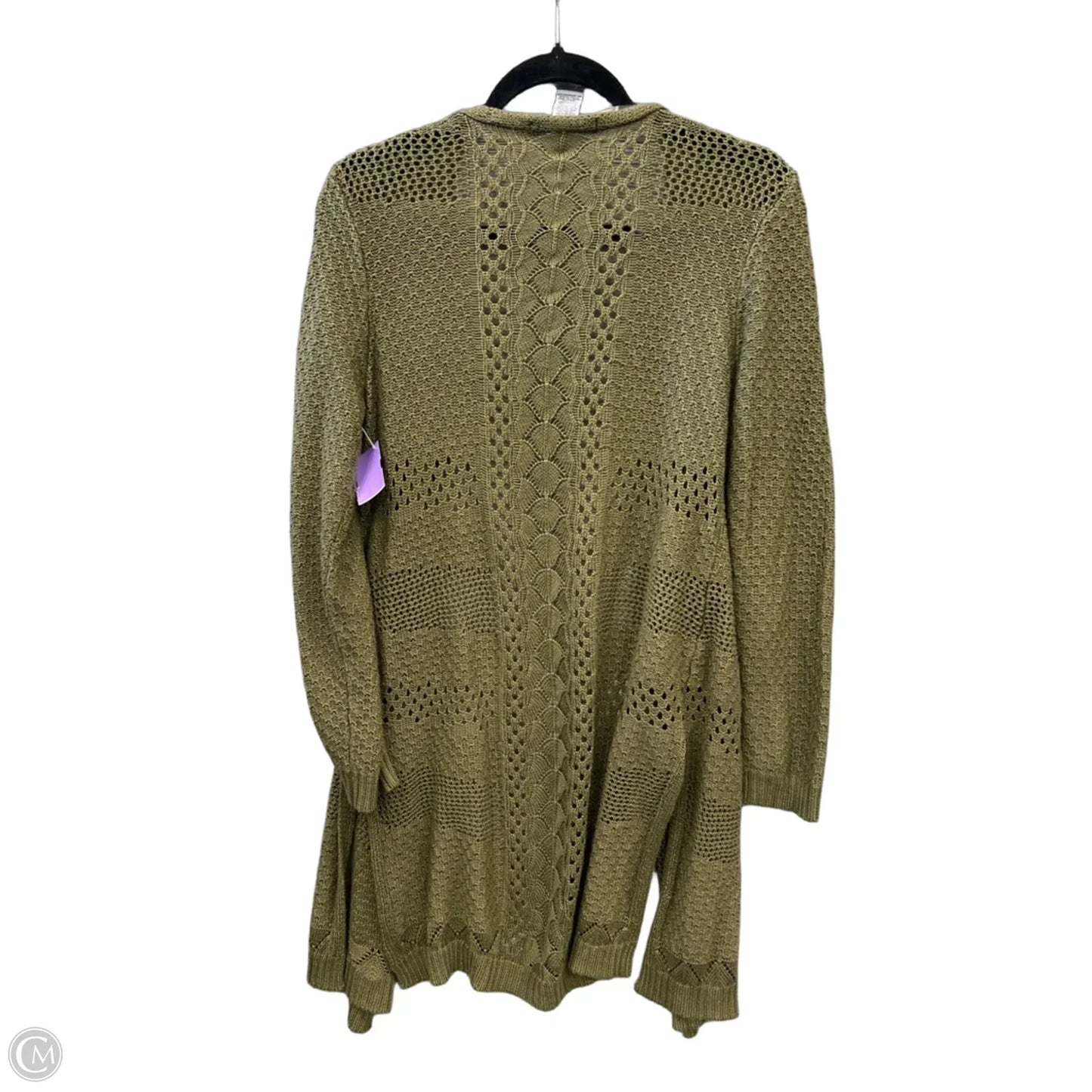 Cardigan By Cme In Green, Size: M