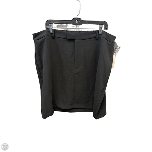 Skirt Midi By A New Day In Black, Size: 18