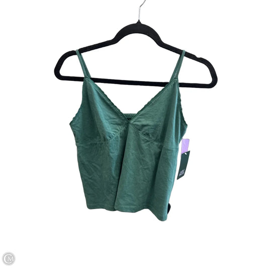 Top Sleeveless By Wild Fable In Green, Size: S