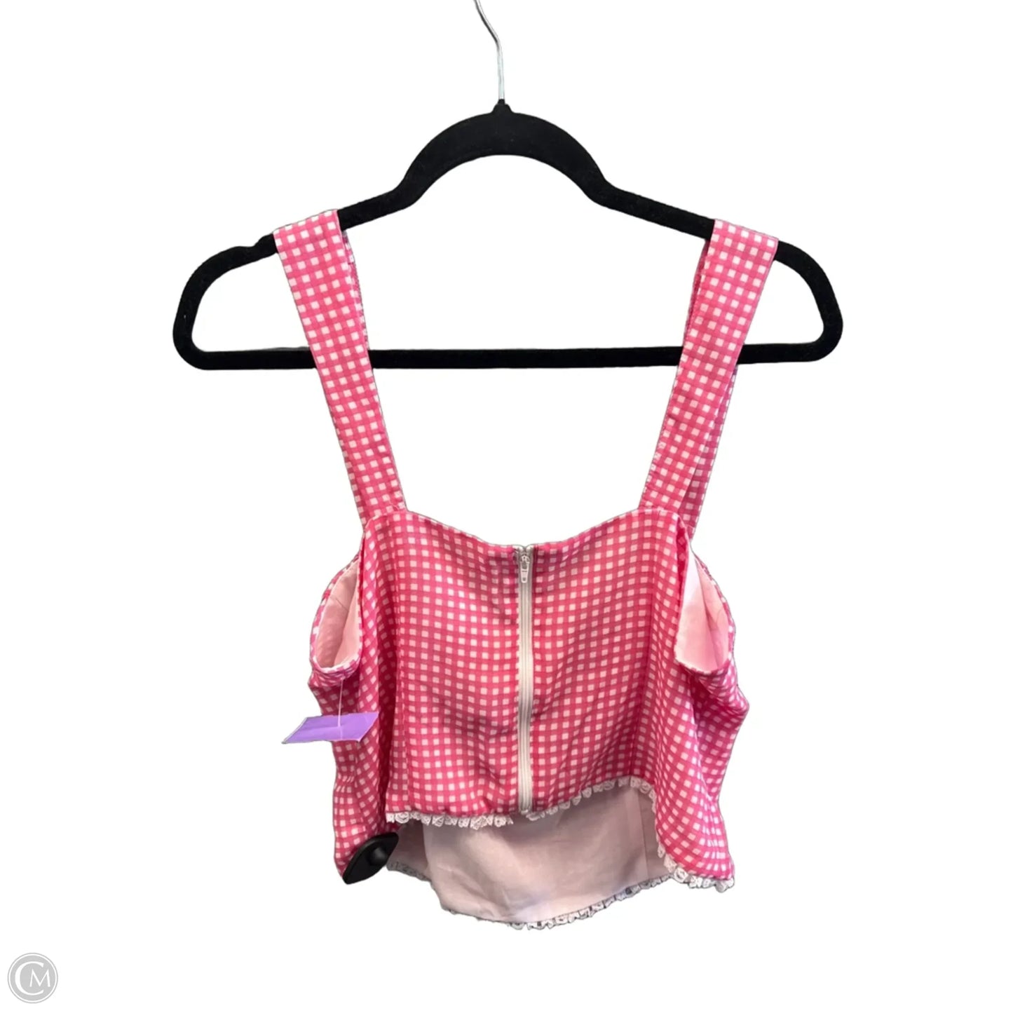 Top Sleeveless By Clothes Mentor In Pink, Size: Xl
