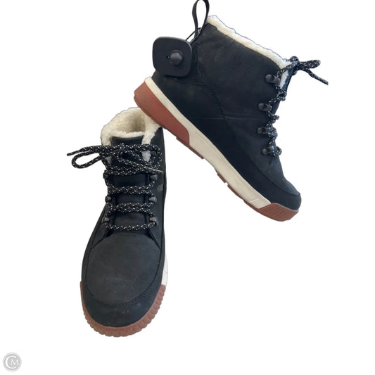 Boots Ankle Flats By The North Face In Black, Size: 10