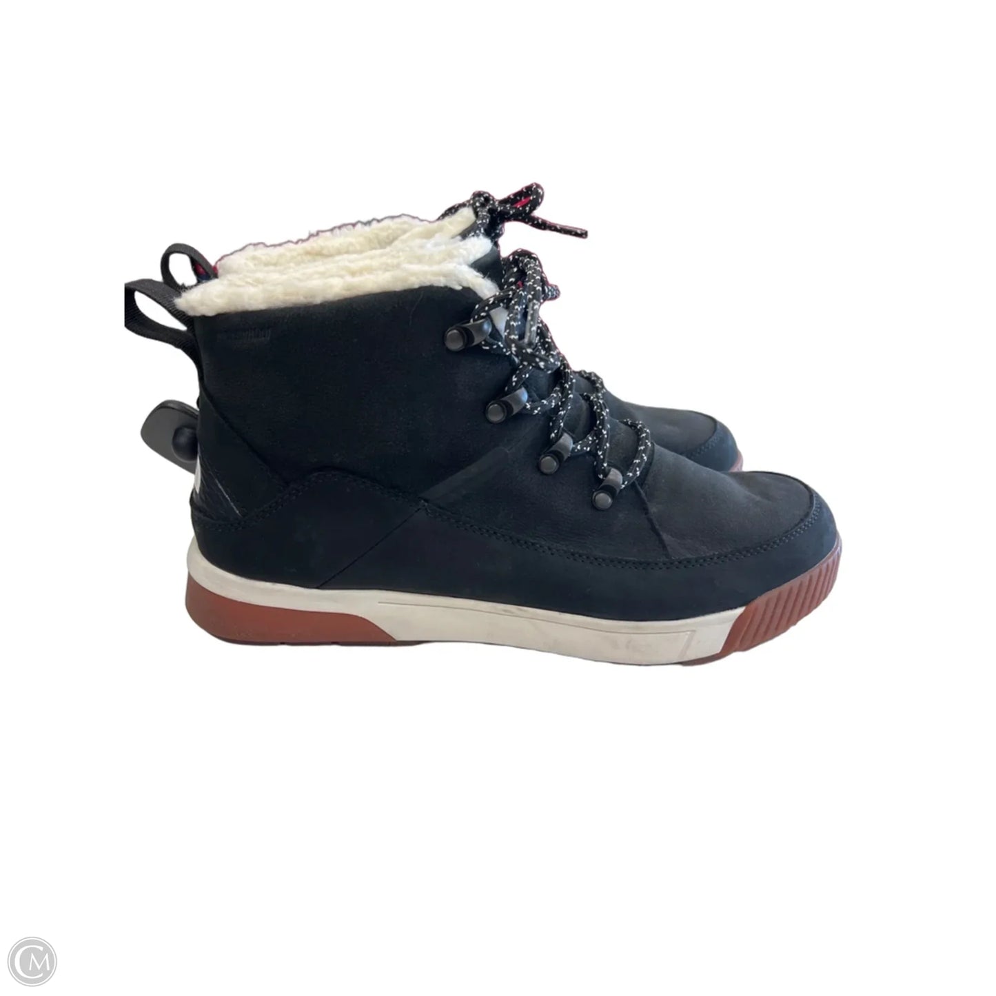 Boots Ankle Flats By The North Face In Black, Size: 10