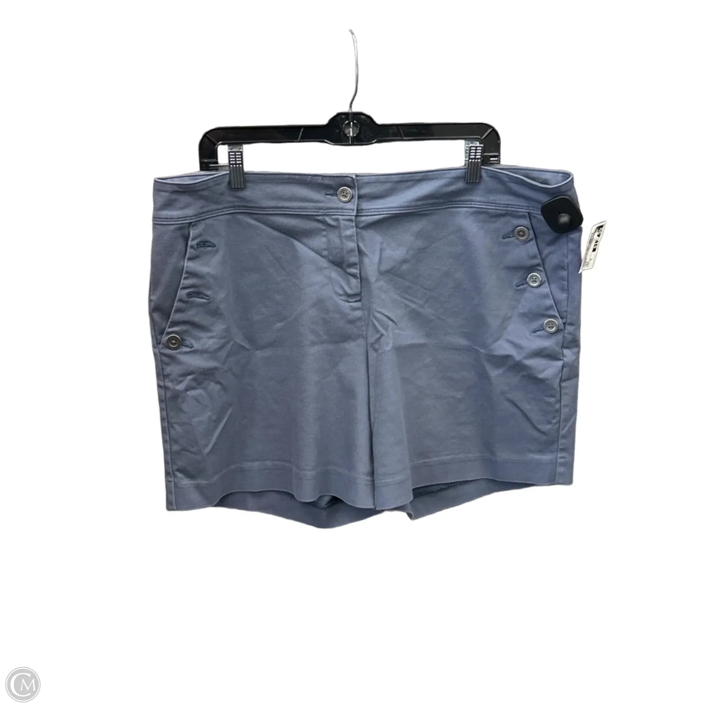 Shorts By Isaac Mizrahi In Blue, Size: 16