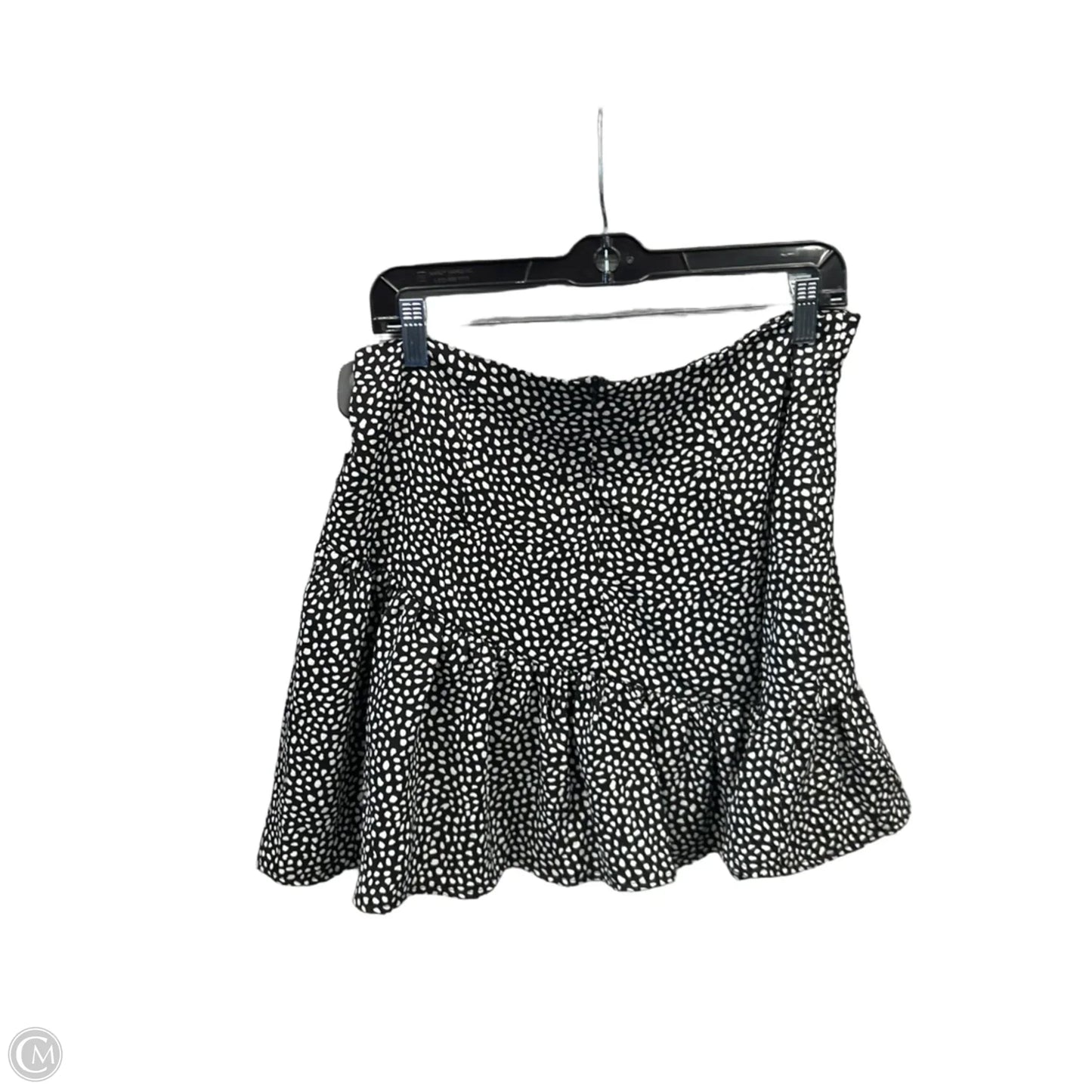 Skirt Set 2pc By Boohoo Boutique In Black & White, Size: M
