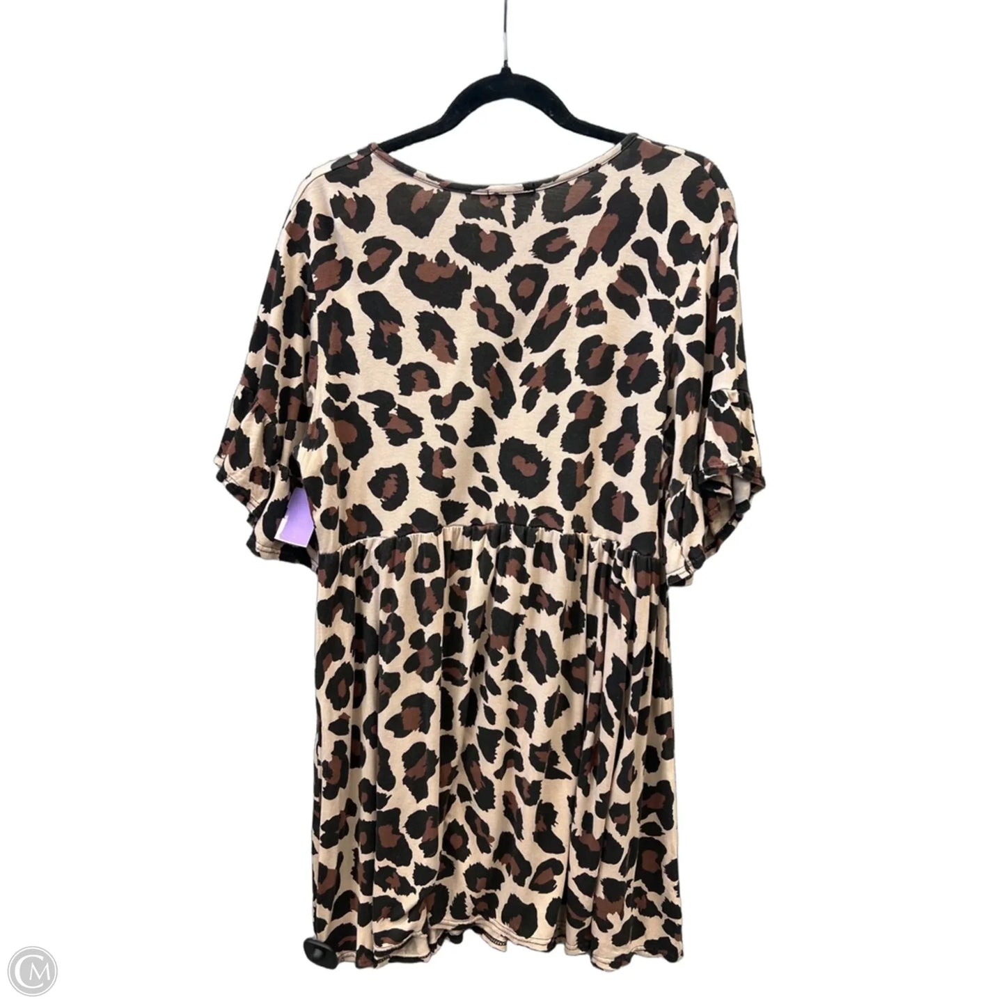 Dress Casual Midi By Boohoo Boutique In Animal Print, Size: M