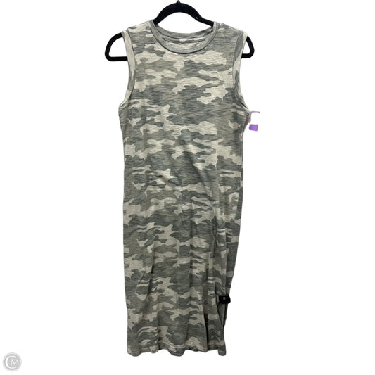 Dress Casual Midi By Universal Thread In Camouflage Print, Size: S