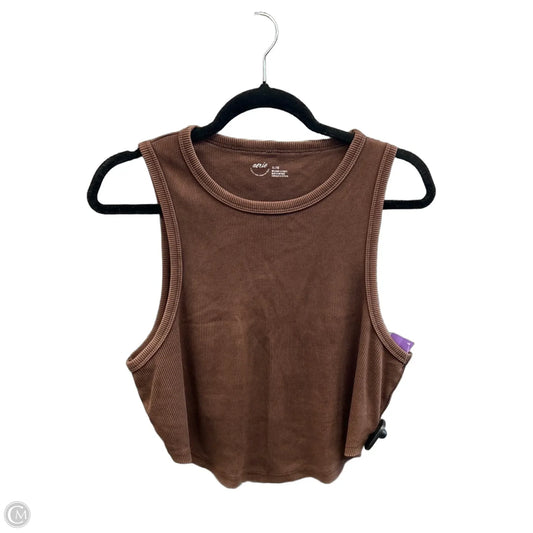 Tank Top By Aerie In Brown, Size: Xl