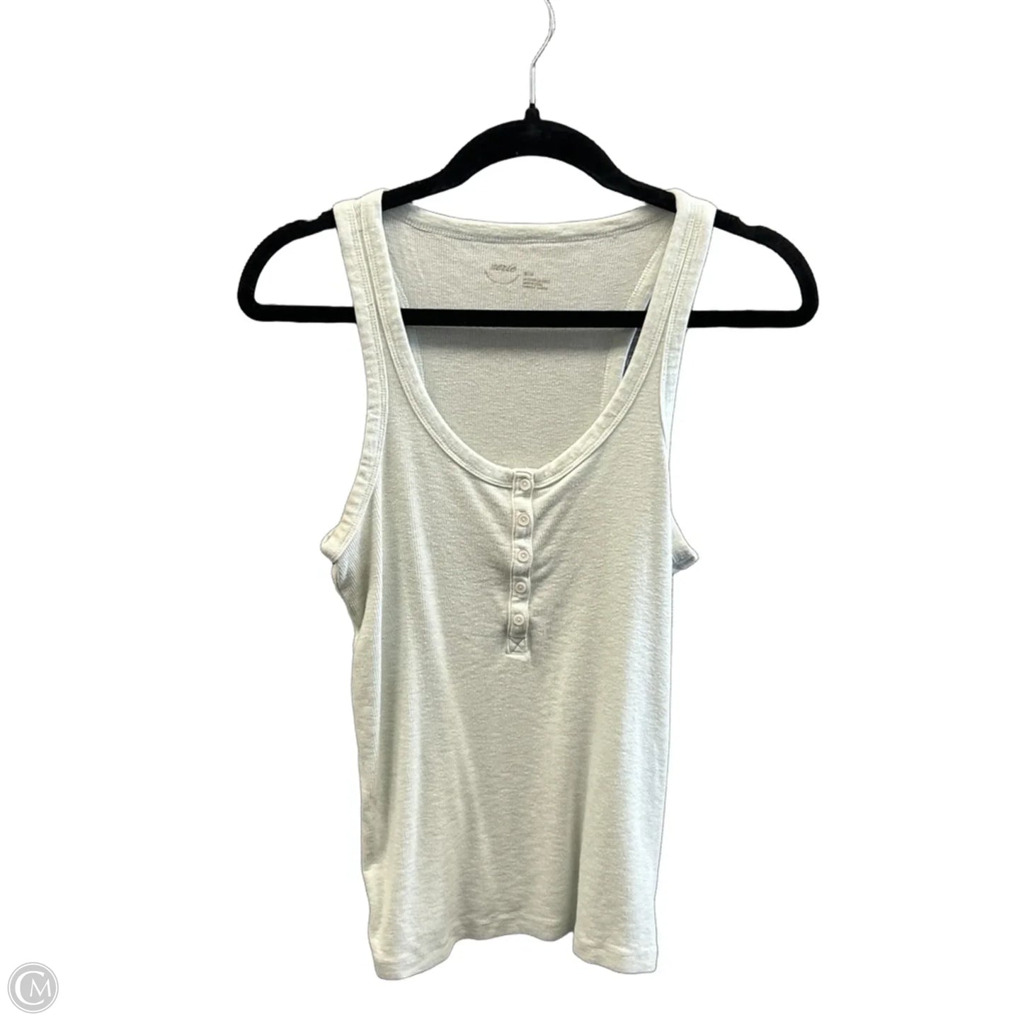 Top Sleeveless By Aerie In Green, Size: M