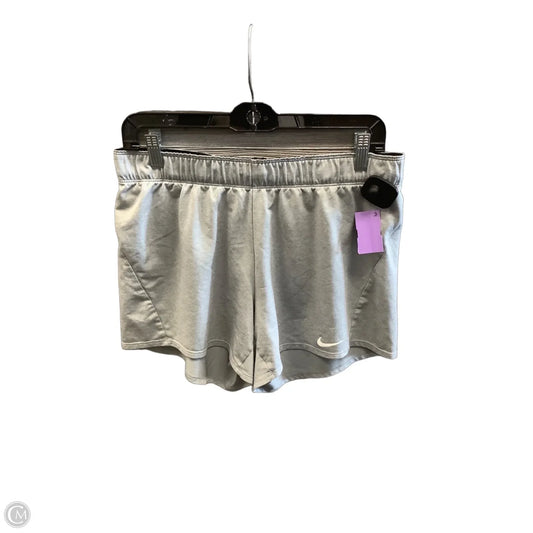 Athletic Shorts By Nike Apparel In Black & Grey, Size: M