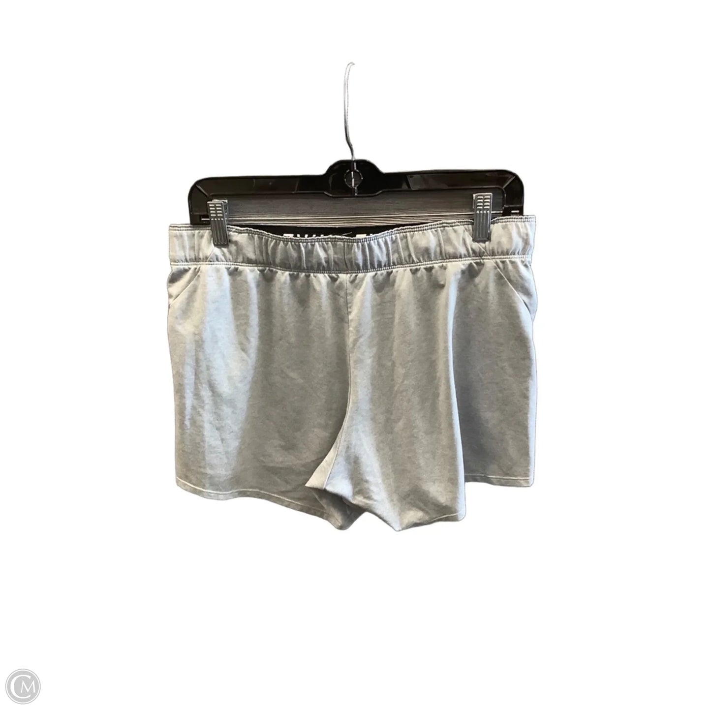 Athletic Shorts By Nike Apparel In Black & Grey, Size: M