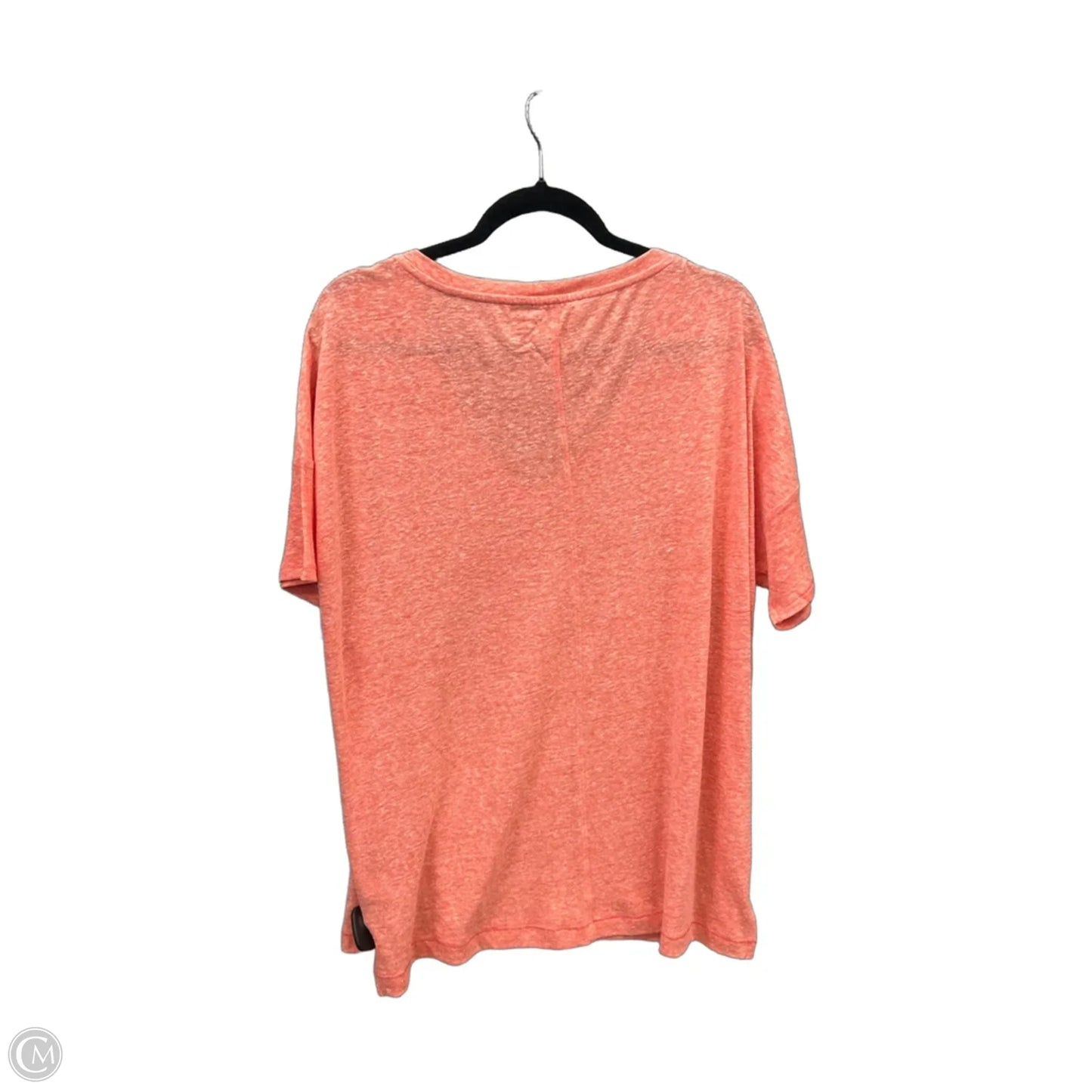 Tunic Short Sleeve By Old Navy In Orange, Size: L