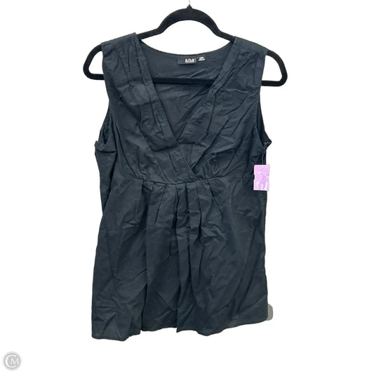 Top Sleeveless By Ana In Black, Size: L