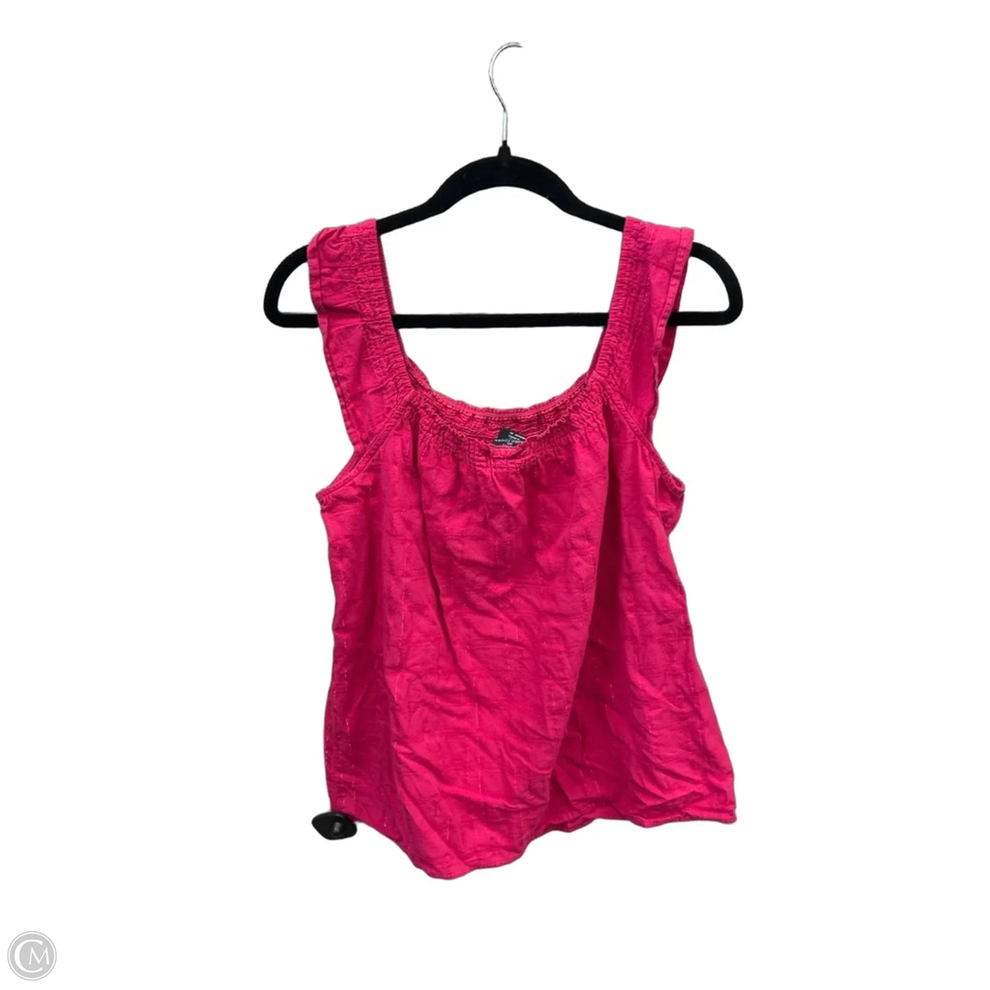 Top Sleeveless By Faded Glory In Pink, Size: L