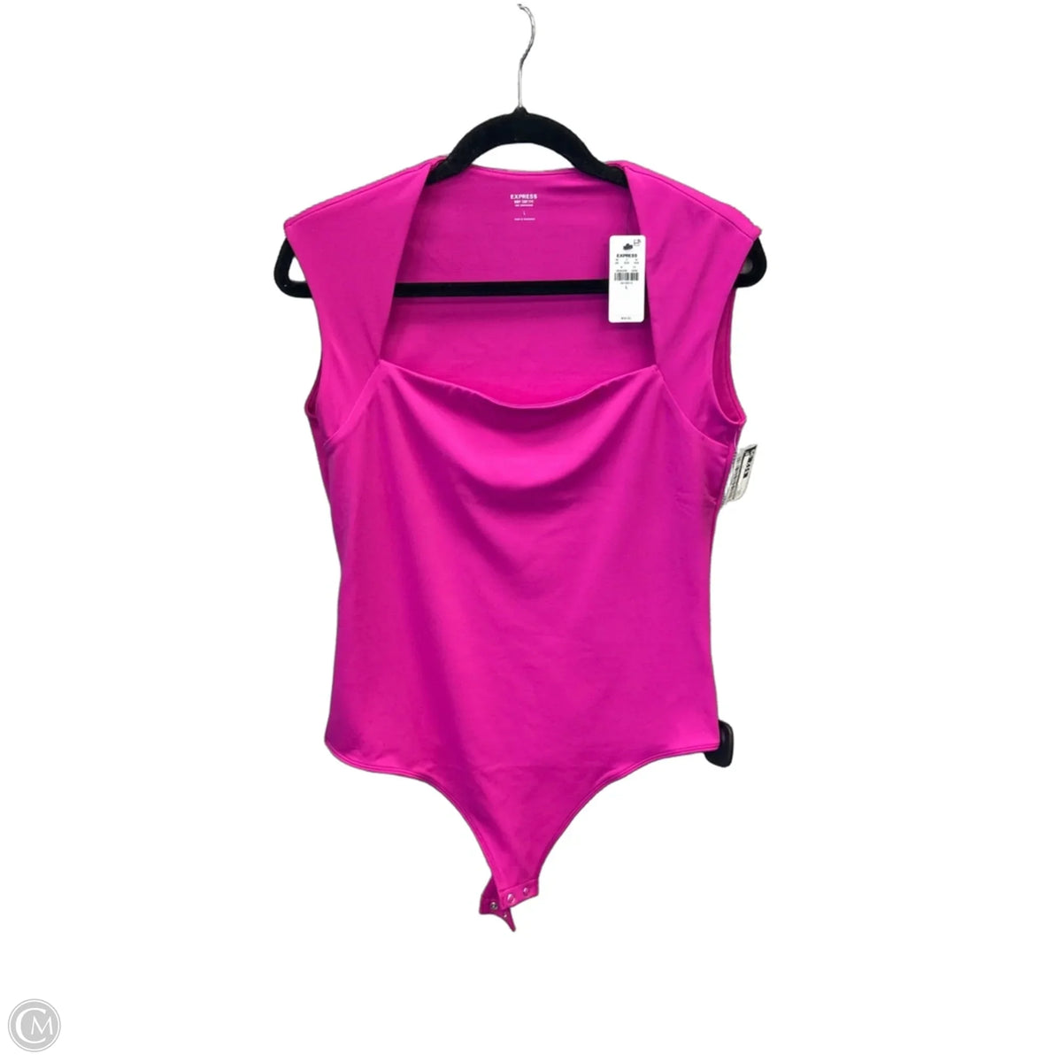 Bodysuit By Express In Pink, Size: L
