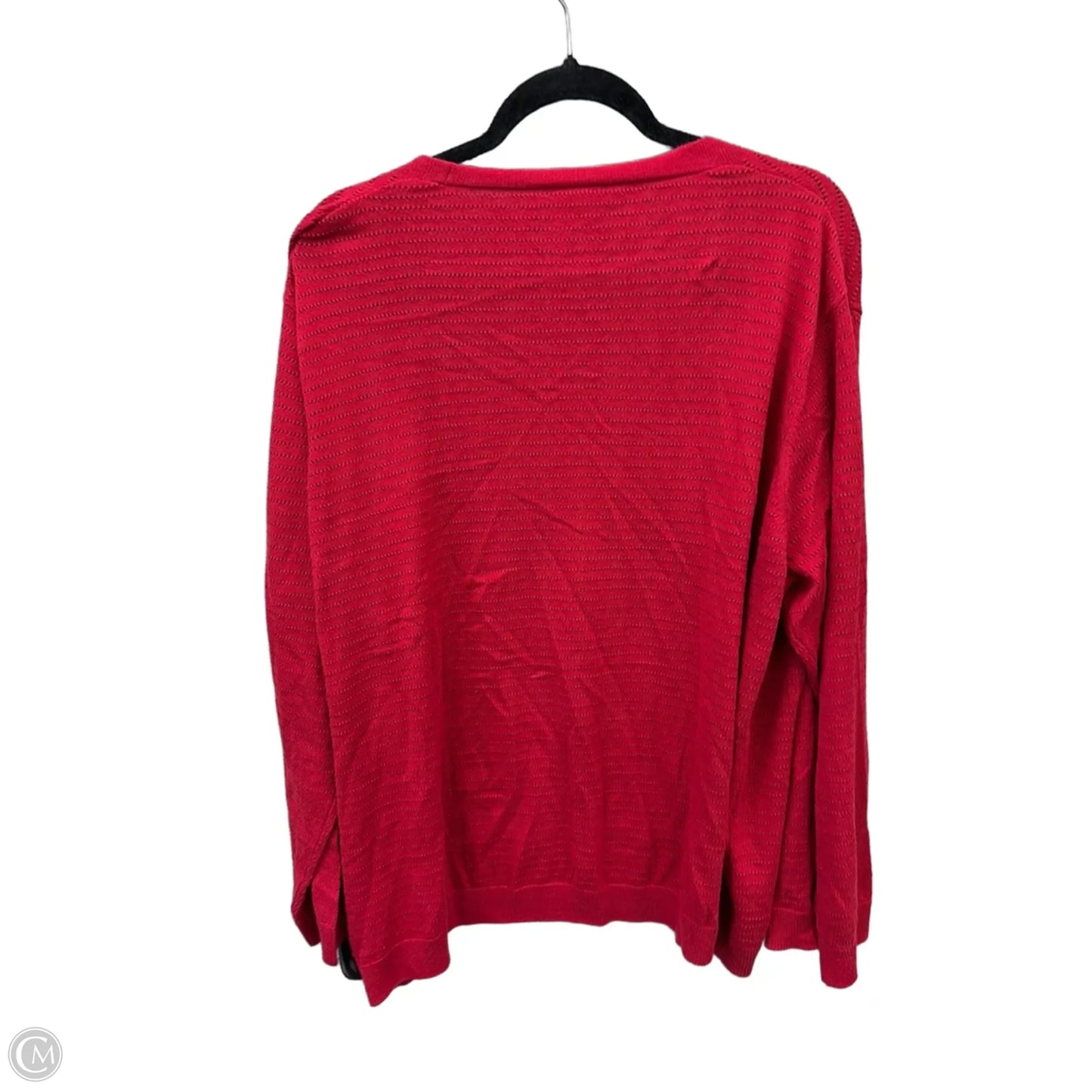 Cardigan By Serra In Red, Size: Xl