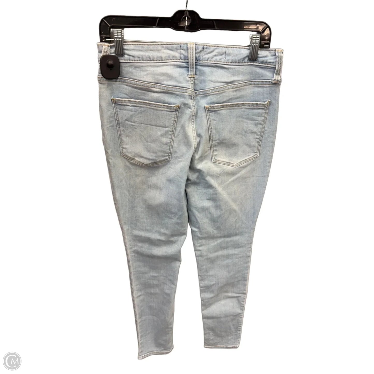 Jeans Skinny By Universal Thread In Blue Denim, Size: 8