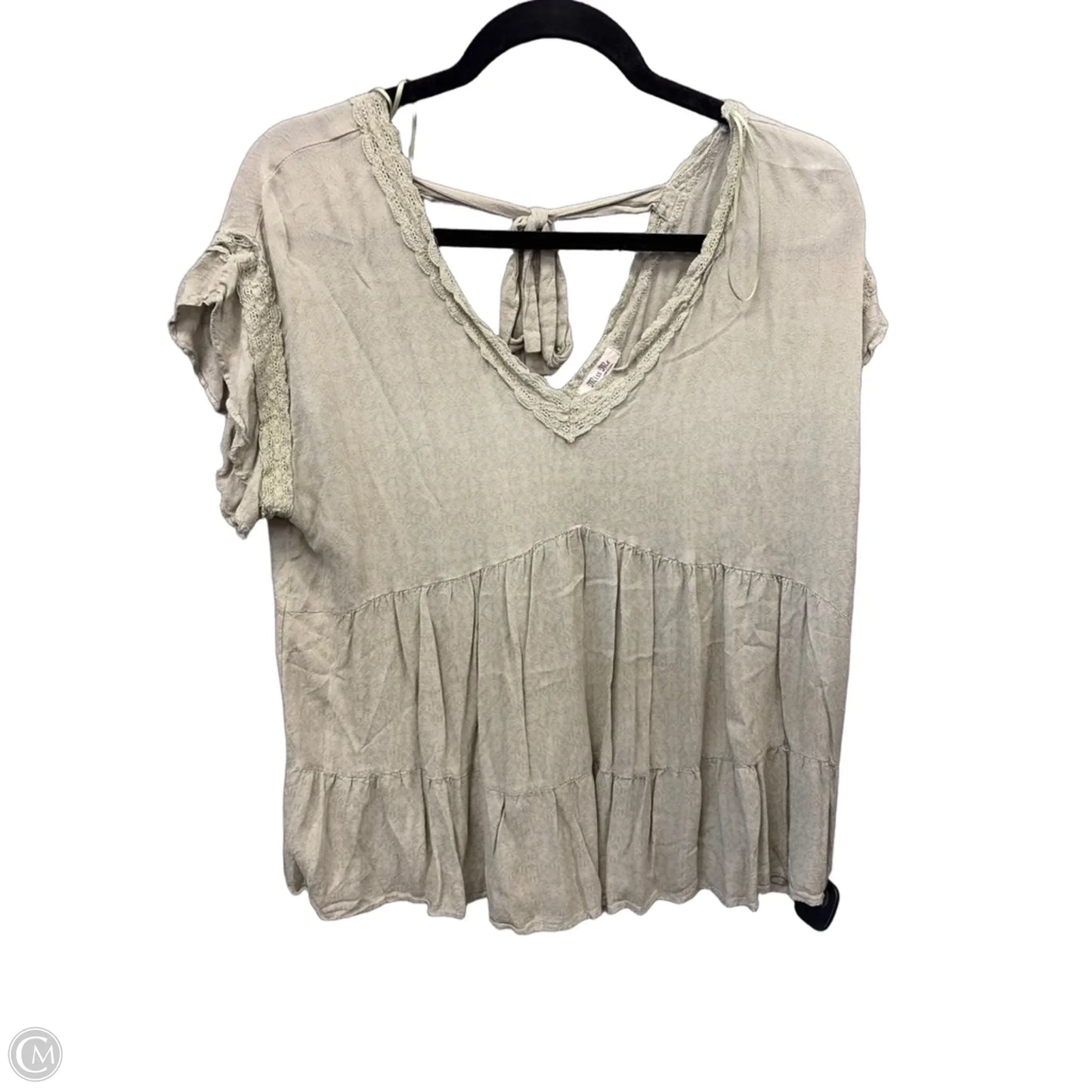 Top Short Sleeve By Clothes Mentor In Green, Size: L