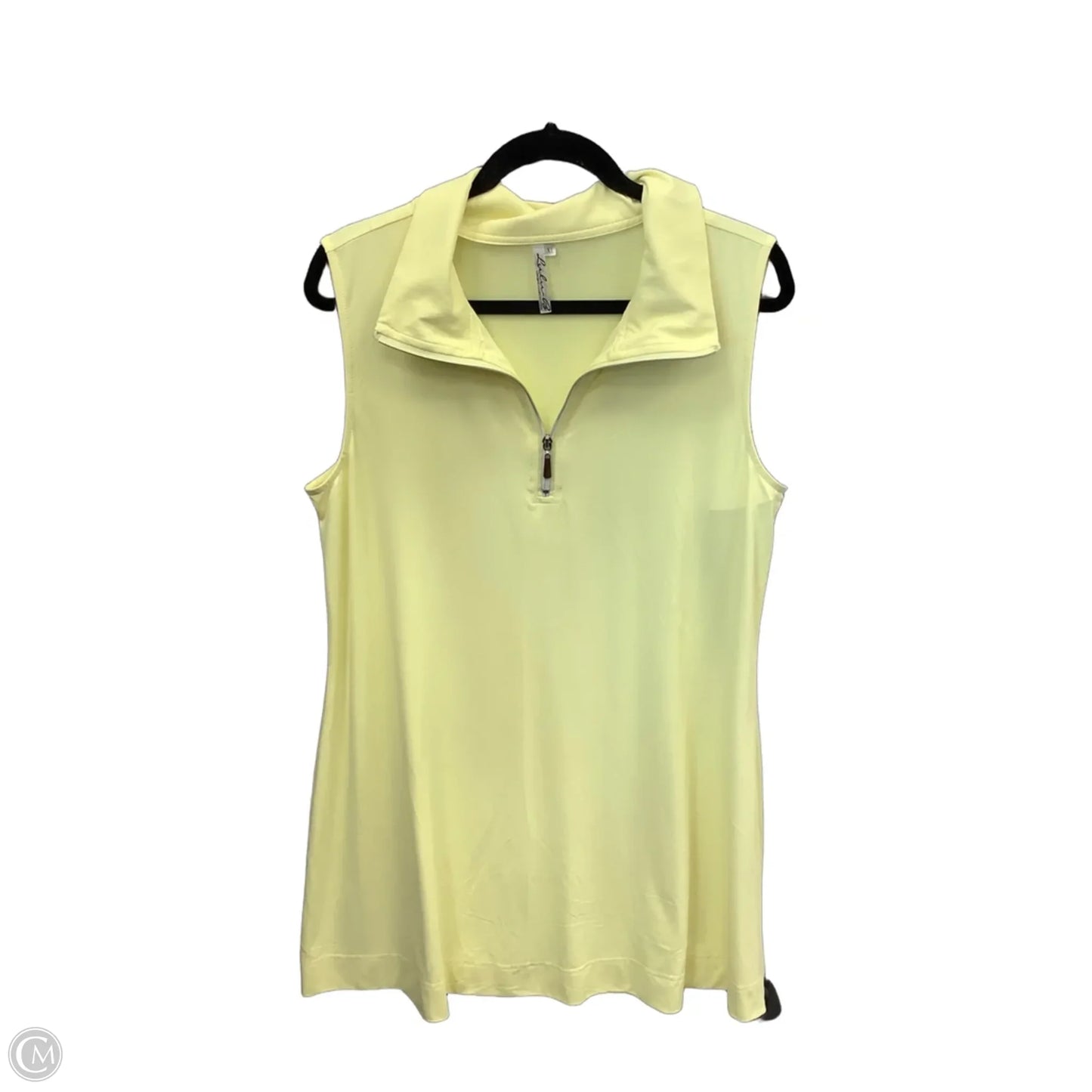 Athletic Dress By Lulu B In Yellow, Size: Xl