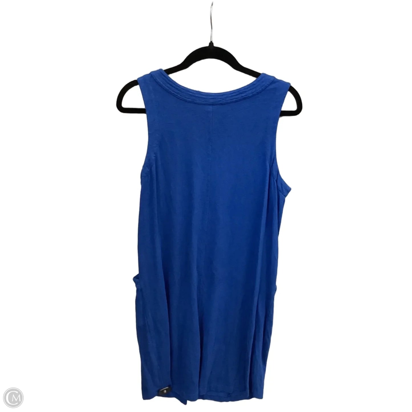 Dress Casual Midi By J. Jill In Blue, Size: L