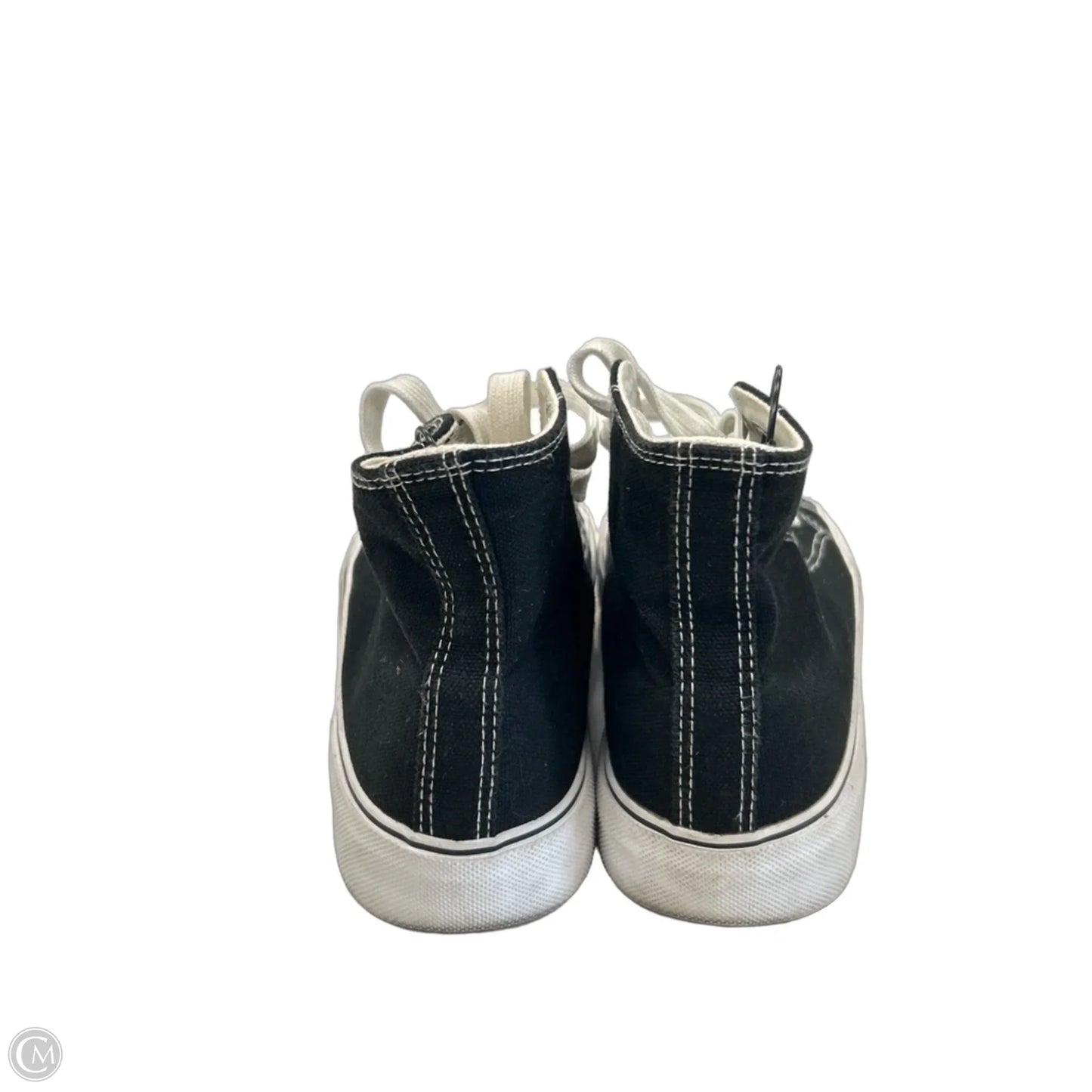 Shoes Sneakers By Clothes Mentor In Black, Size: 7