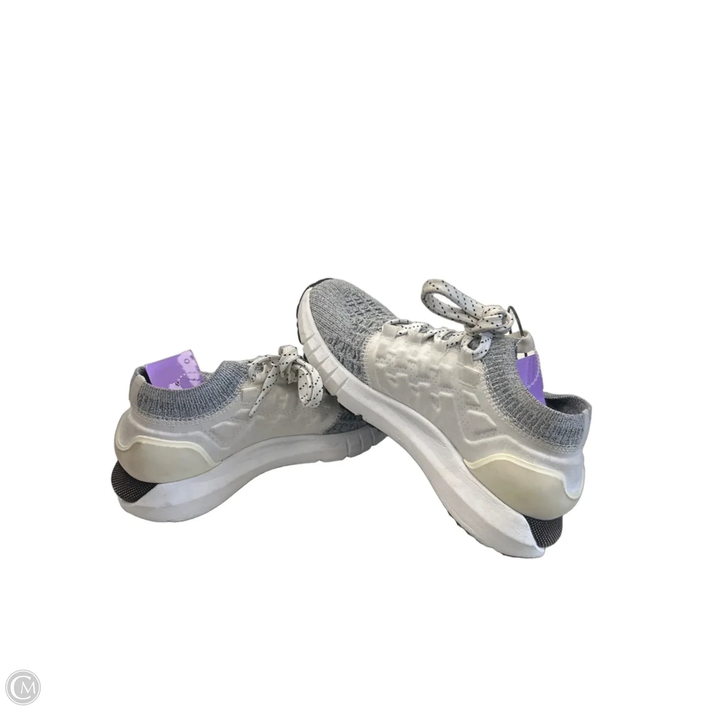 Shoes Athletic By Under Armour In Grey & White, Size: 6.5