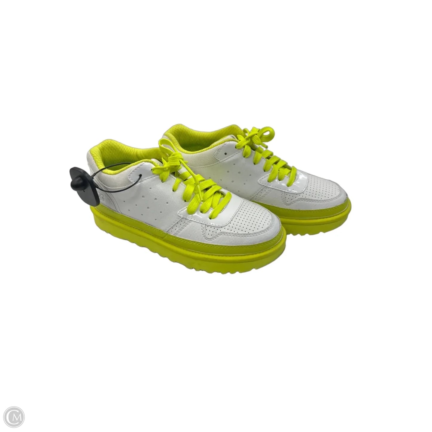 Shoes Designer By Ugg In Green & White, Size: 8
