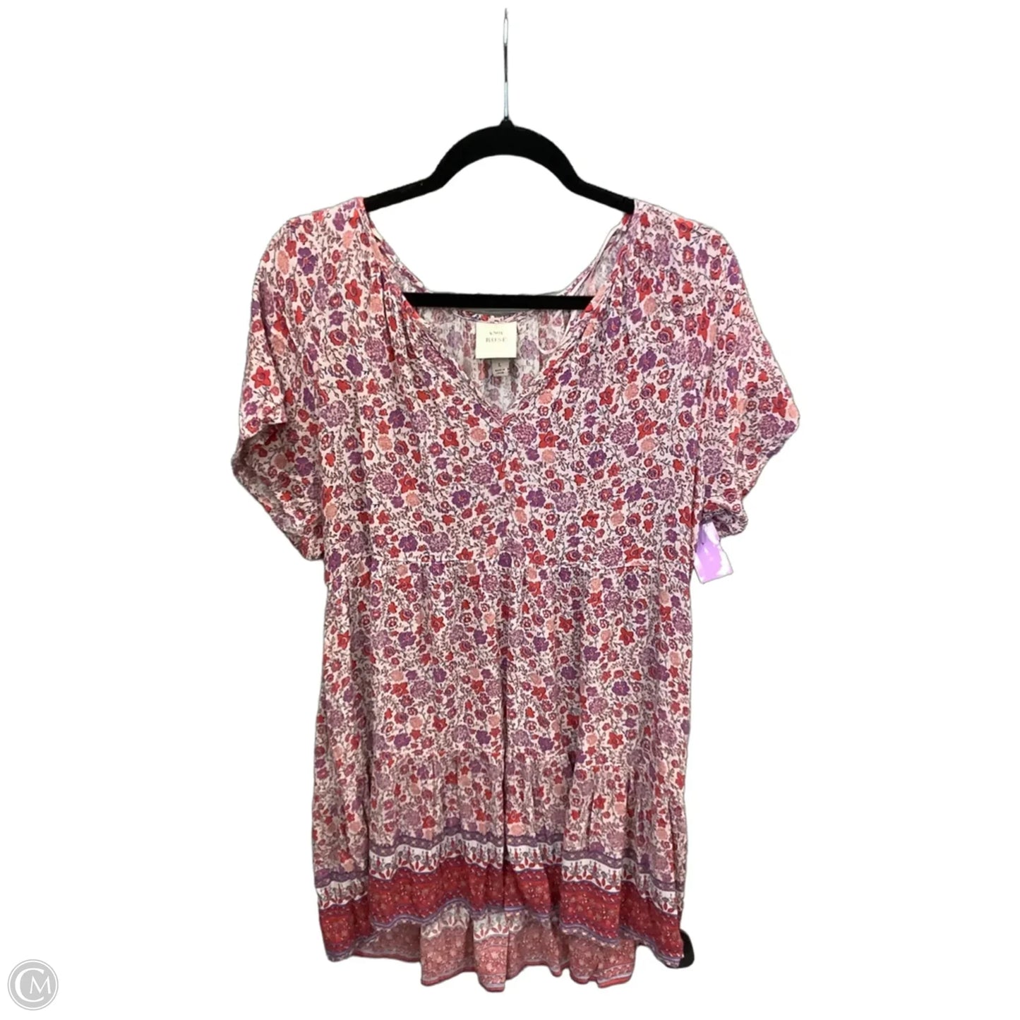 Dress Casual Midi By Knox Rose In Pink, Size: L
