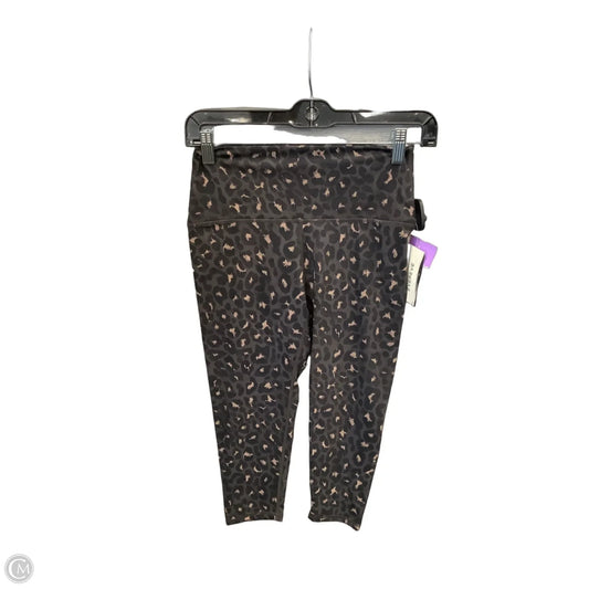 Athletic Capris By Varley In Animal Print, Size: S