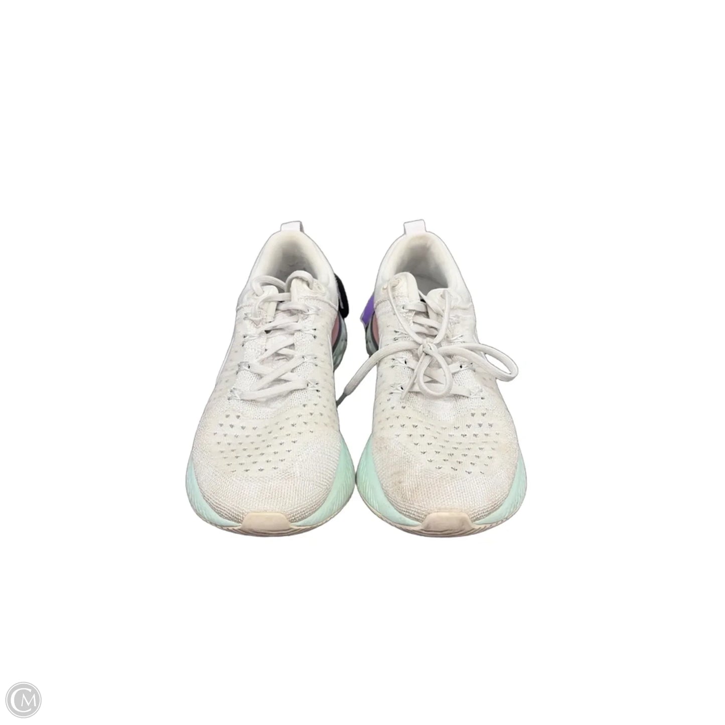Shoes Athletic By Nike In Blue & Pink, Size: 8