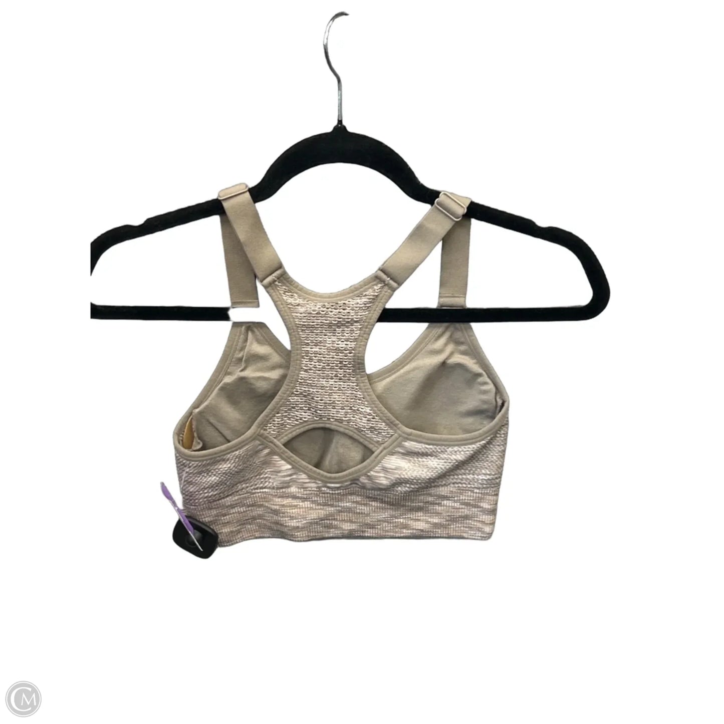 Athletic Bra By Avia In Tan, Size: M