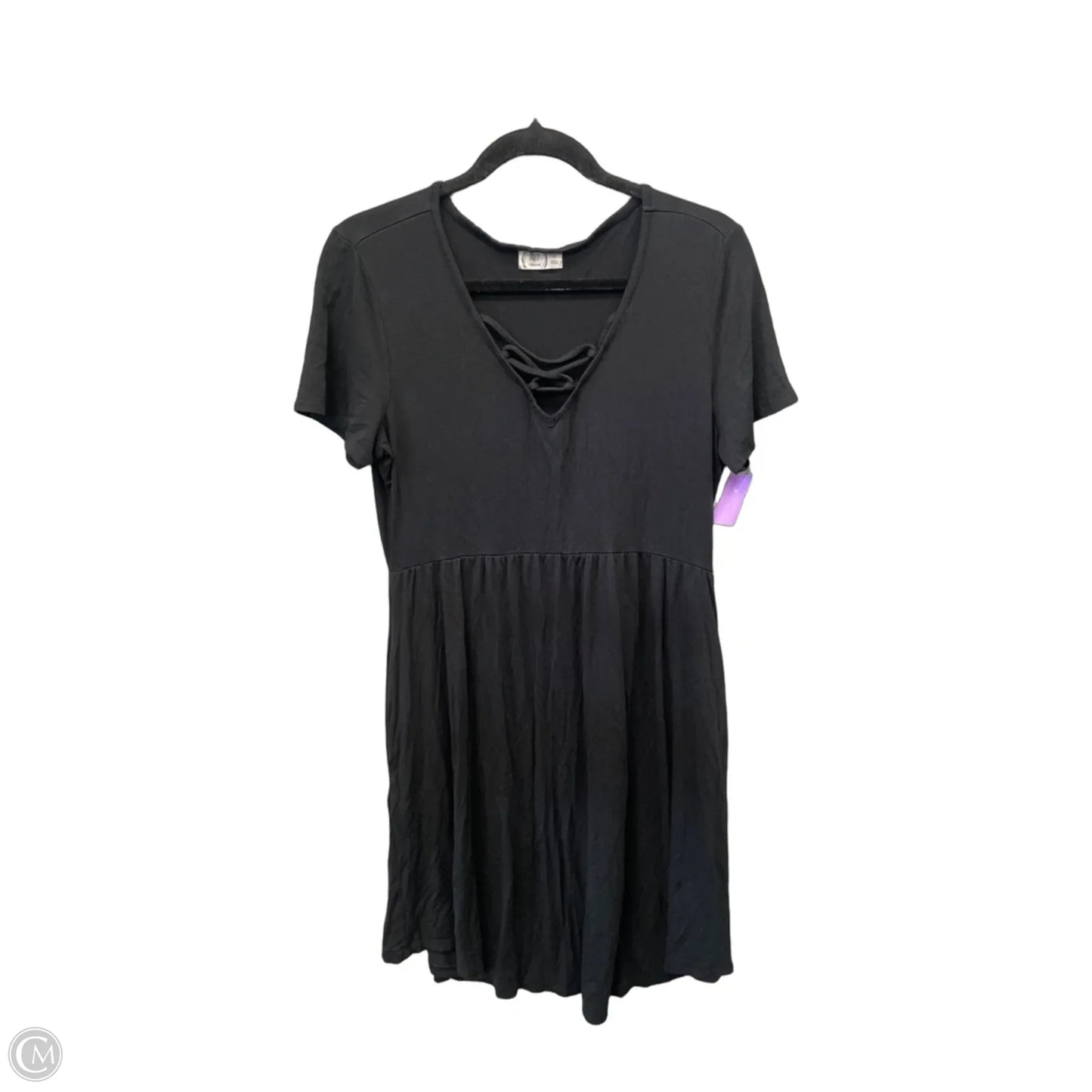 Dress Casual Midi By Maurices In Black, Size: M