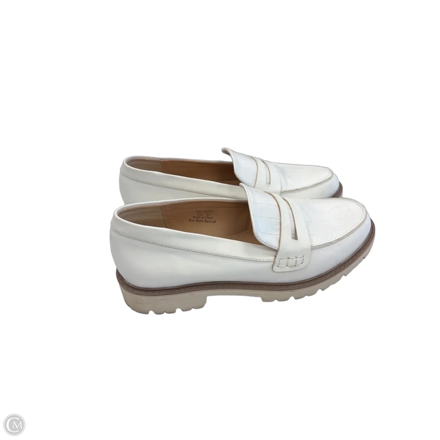 Shoes Flats By Journee In White, Size: 8.5