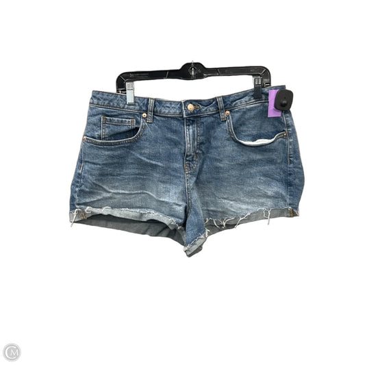 Athletic Shorts By Wild Fable In Blue Denim, Size: 16