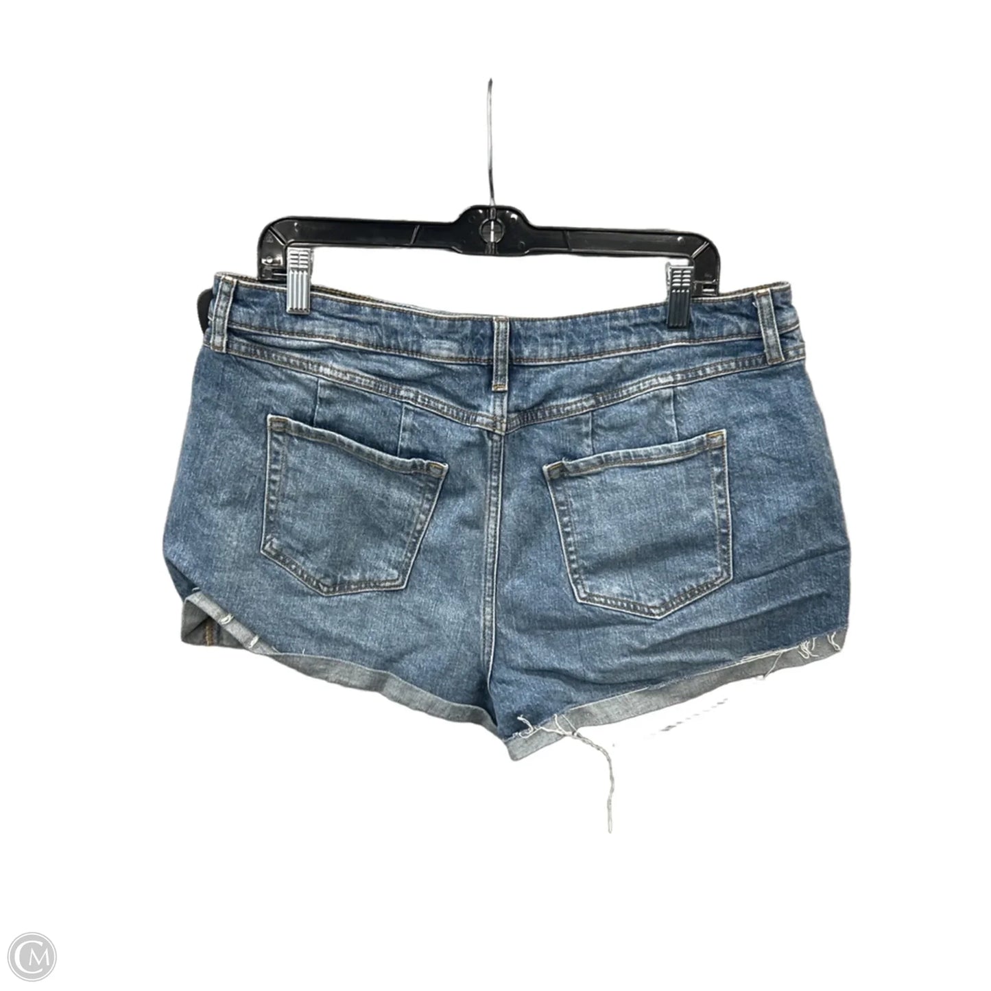 Athletic Shorts By Wild Fable In Blue Denim, Size: 16