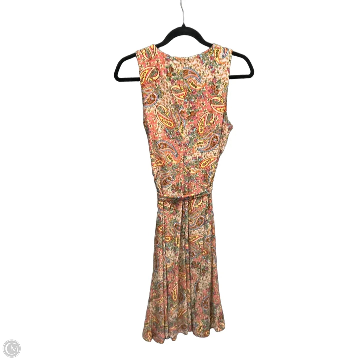 Dress Casual Midi By Anne Klein In Orange, Size: S