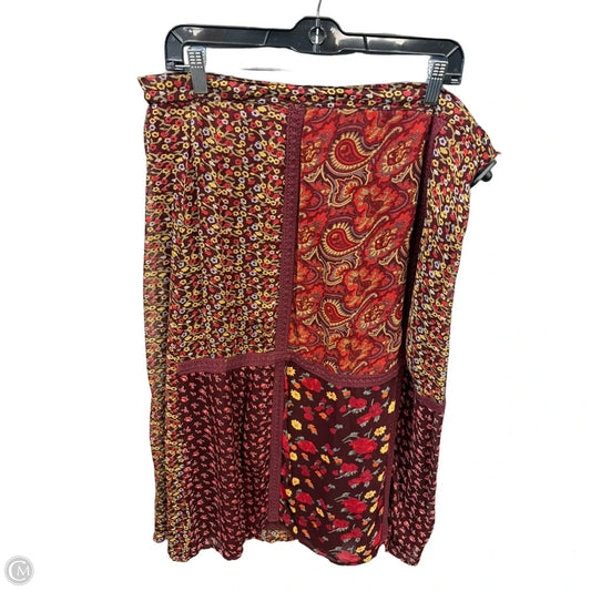 Skirt Maxi By Requirements In Red, Size: 12