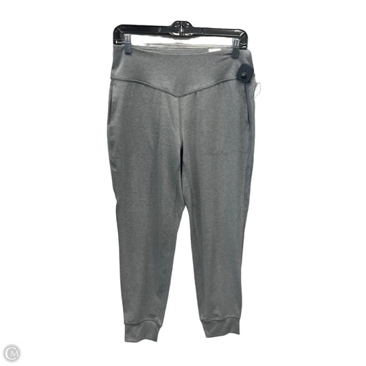 Athletic Leggings By Tek Gear In Grey, Size: M