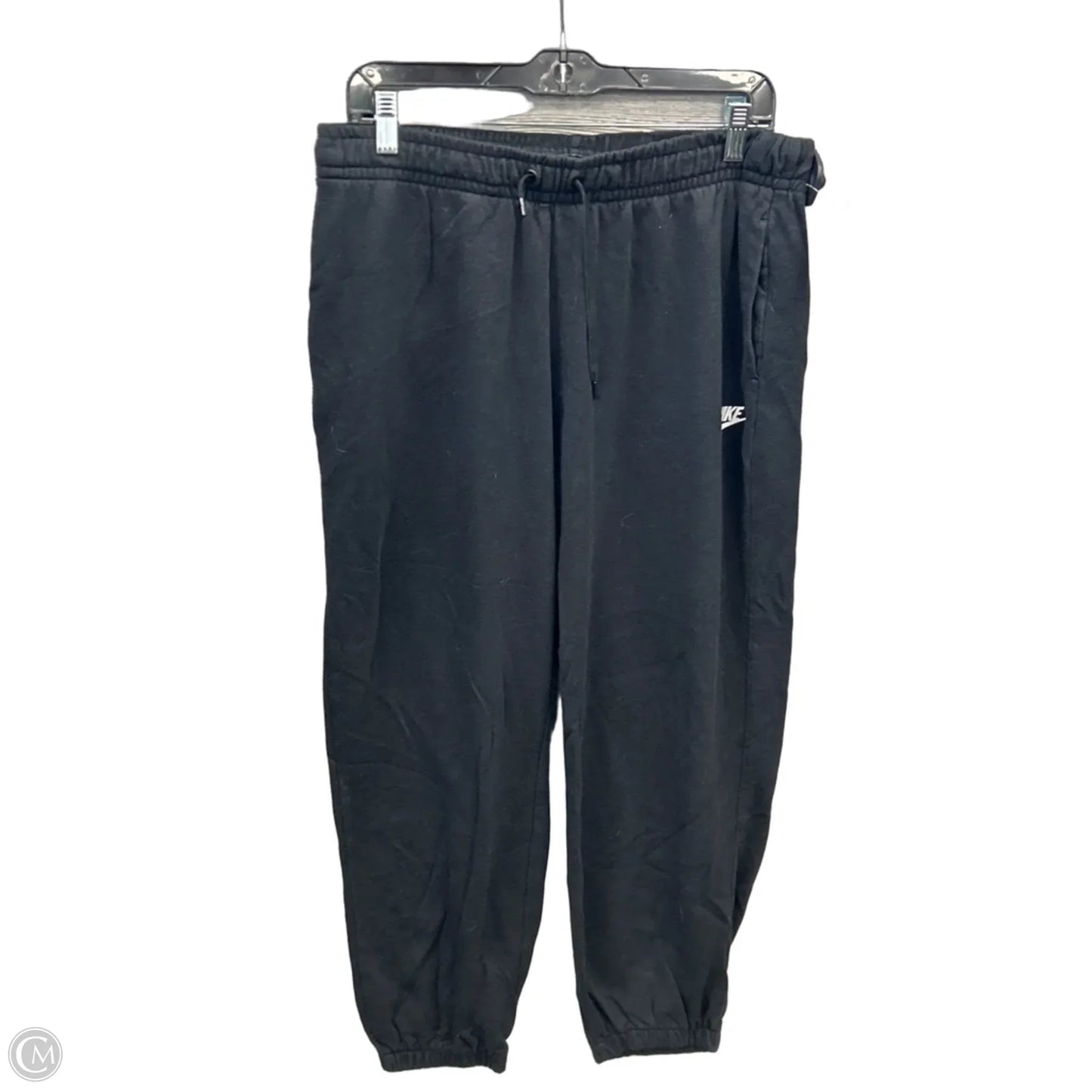 Athletic Pants By Nike Apparel In Black, Size: L