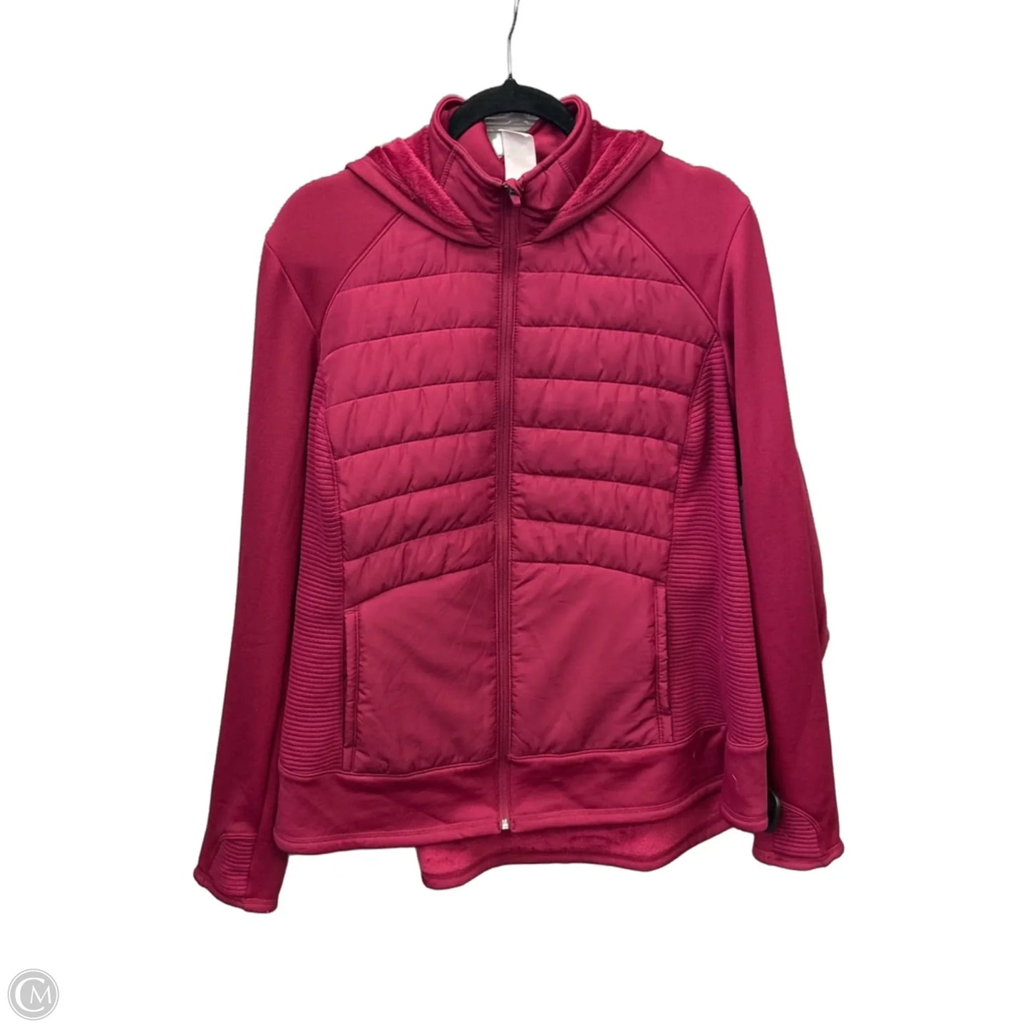 Jacket Puffer & Quilted By Tek Gear In Red, Size: 2x