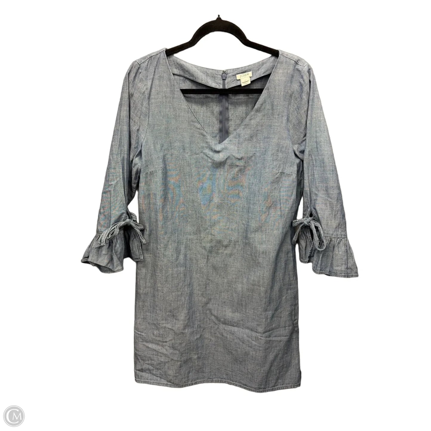 Dress Casual Midi By J. Crew In Blue, Size: M