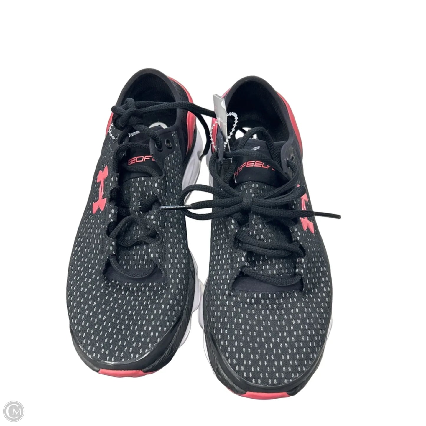 Shoes Athletic By Under Armour In Black & Pink, Size: 7