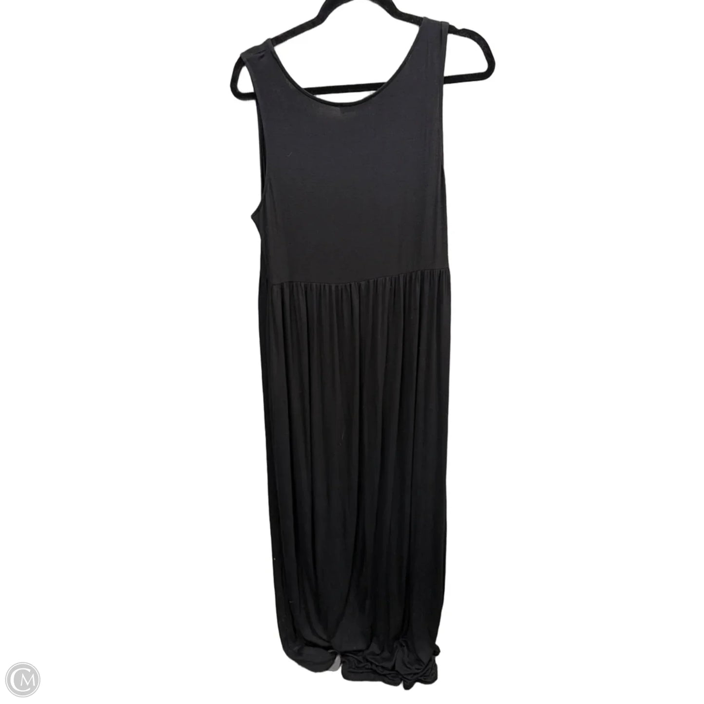 Dress Casual Maxi By Clothes Mentor In Black, Size: L