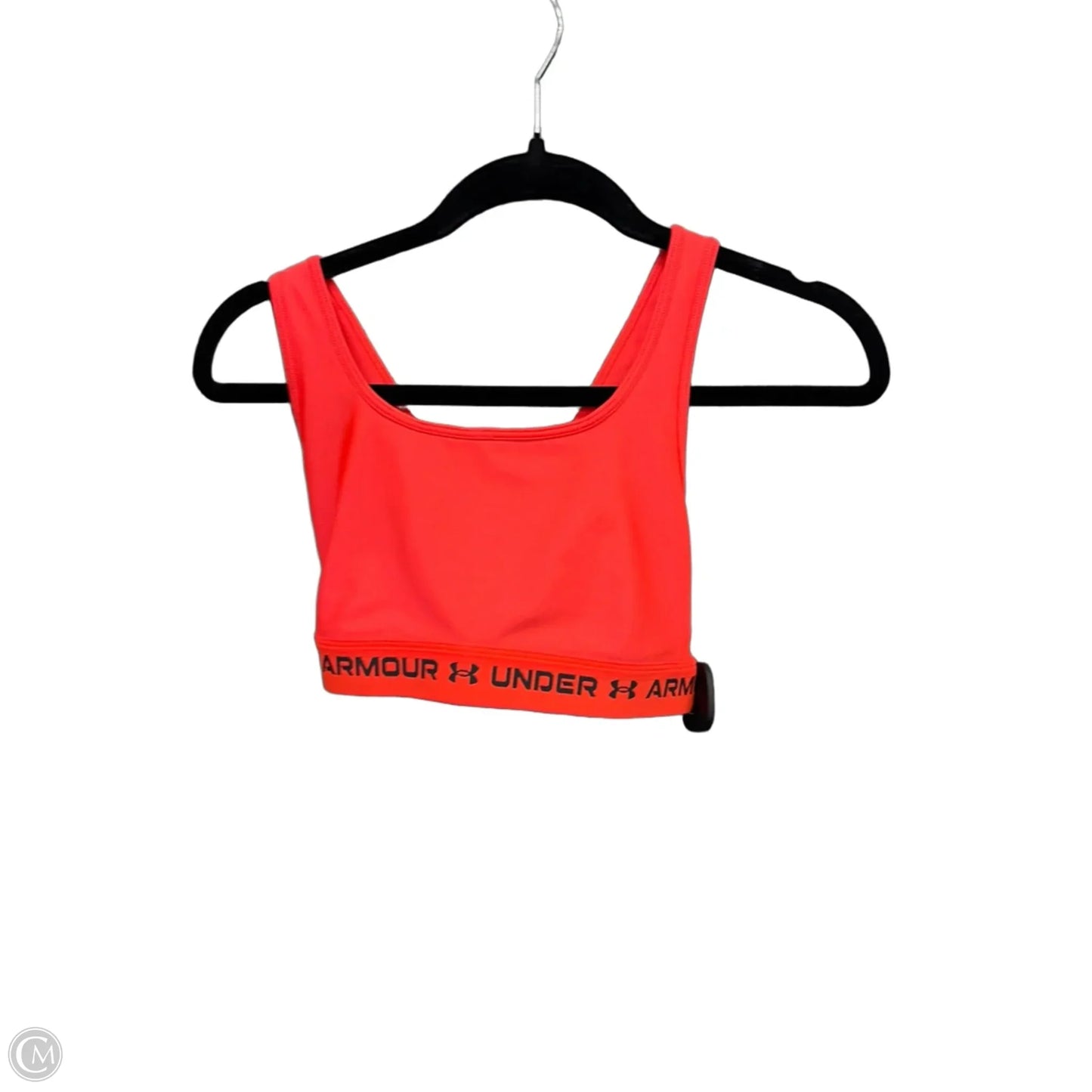 Athletic Bra By Under Armour In Orange, Size: M