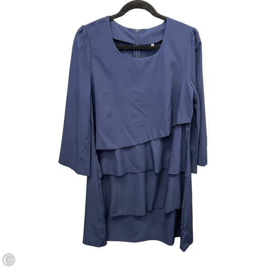 Dress Casual Midi By Clothes Mentor In Navy, Size: M