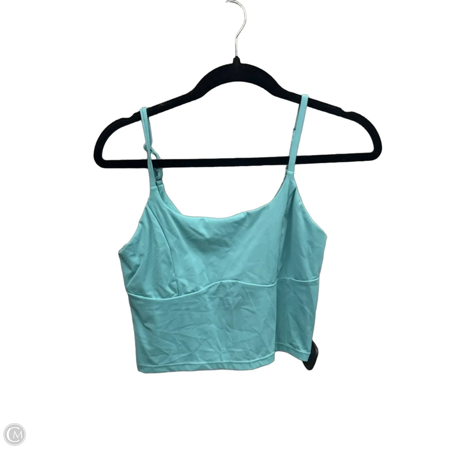 Athletic Bra By Clothes Mentor In Teal, Size: M