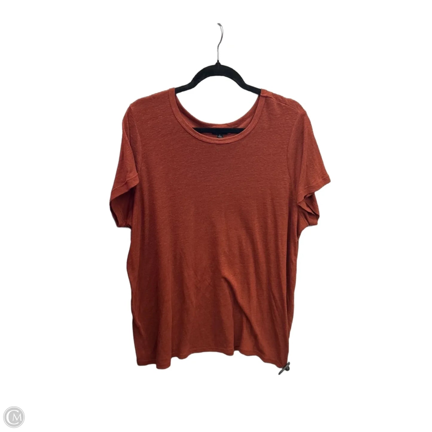 Top Short Sleeve By Torrid In Bronze, Size: 3x